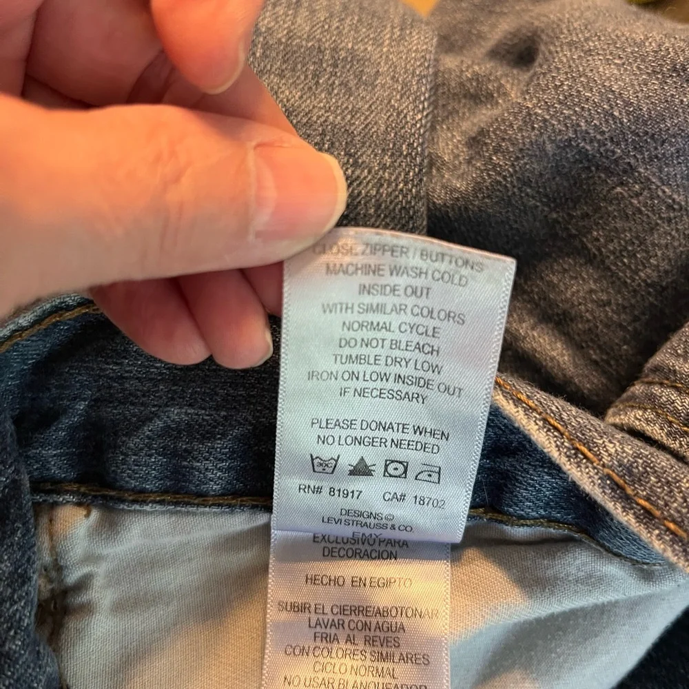 Levi's 505 straight leg Jeans